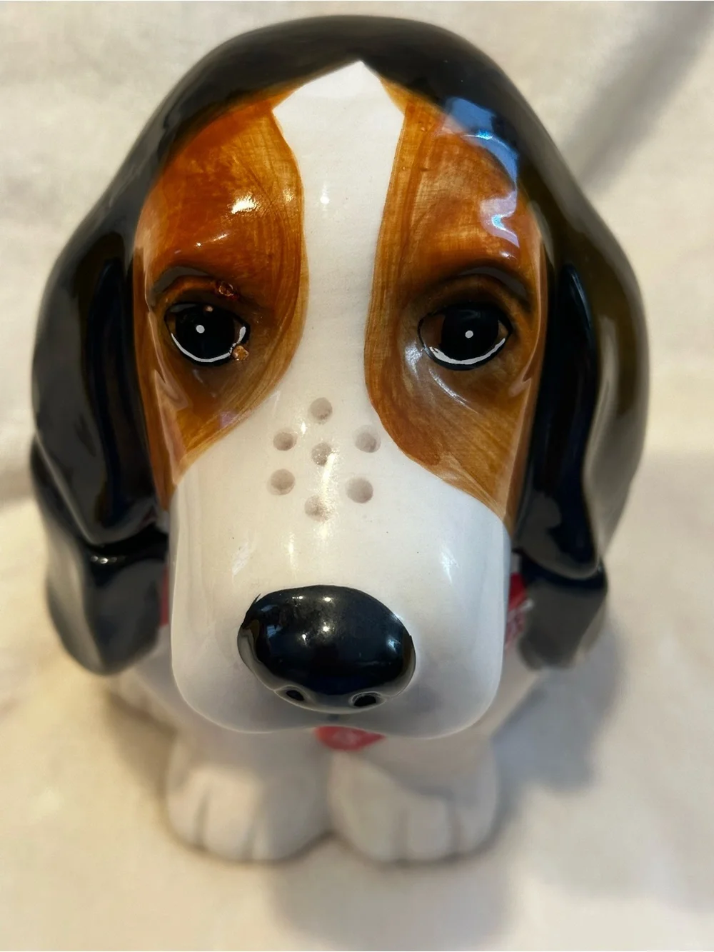 Pioneer Woman Henry Basset Hound Dog Treat Candy Cookie Jar 7.75” Tall Puppy NWT